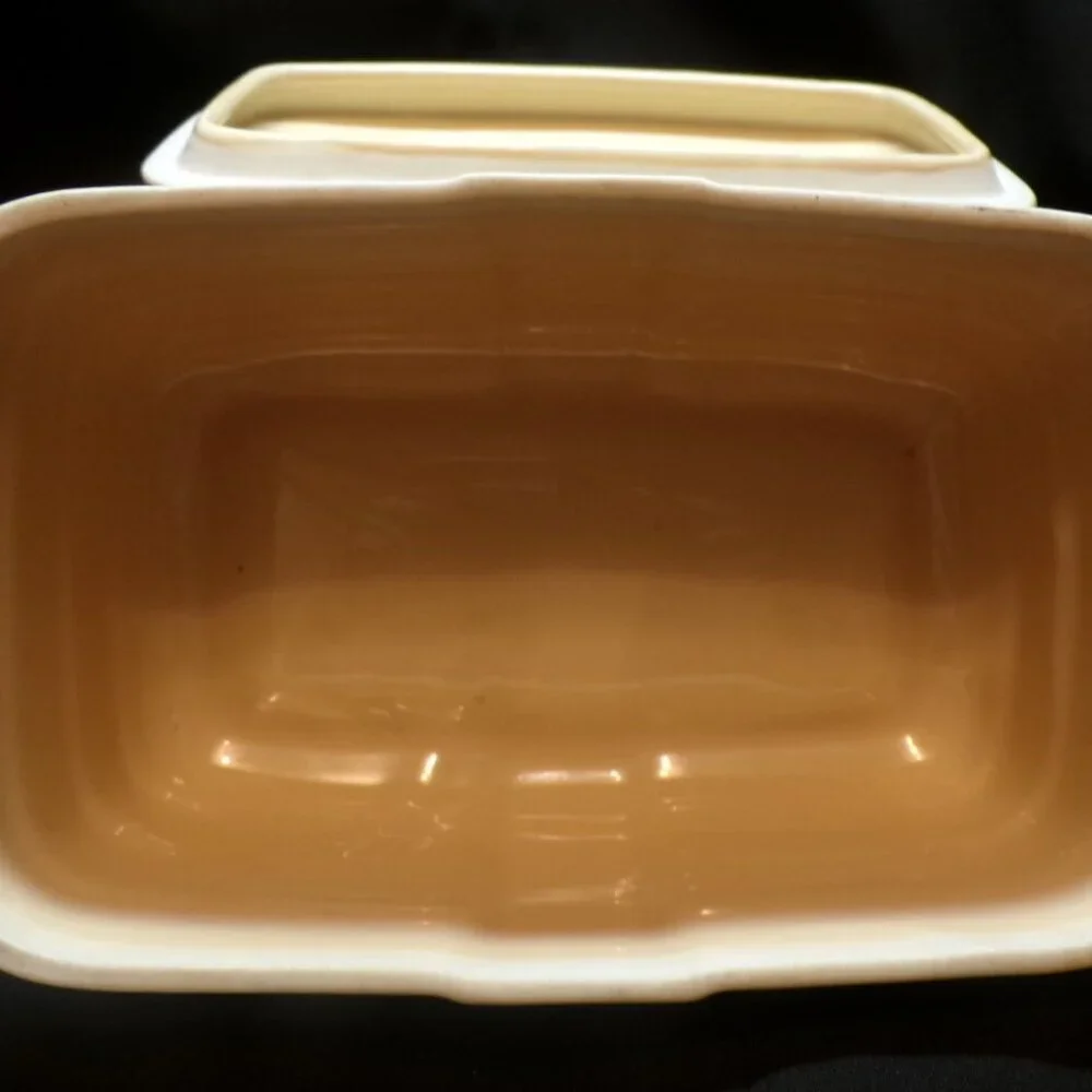 Vintage Hall Pottery Hot Point Refrigerator Dish
